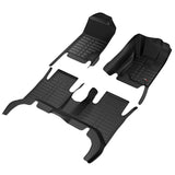 Sharkskin Custom-Fit Mitsubishi Triton 2015-2024 All-Weather Floor Mats 4