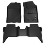 Sharkskin Custom-Fit BYD Shark 6 2025+ 3D TPE All-Weather Floor Mats 2